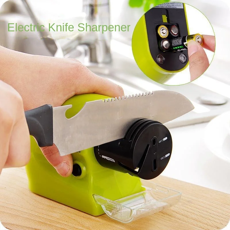 Electric Multi function Whetstone Fast Knife Sharpener Home Kitchen