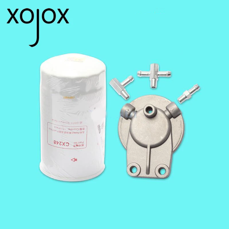 XOJOX Yanmar 굴삭기용 디젤 격자 캐리어 베이스 필터 어셈블리, 하이 ..