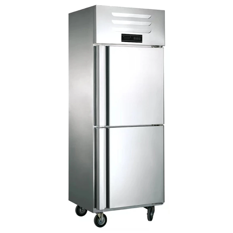 Four-door refrigerator commercial large-capacity six-door kitchen drinks refrigerated cold double-temperature barbecue baking