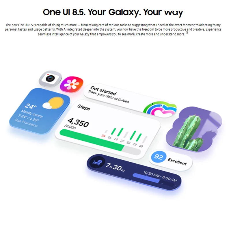 هاتف Samsung Galaxy A57 5G بشاشة Super AMOLED وكاميرا 50 ميجابكسل