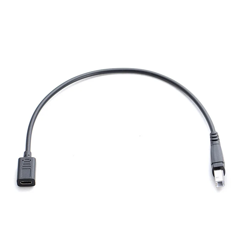 Typ C auf USB B Kabel Konverter Buchse auf Stecker Adapter für Android Datenübertragung Draht HDD Drucker Scanner Stecker Verlängern Kabel – Detail 7
