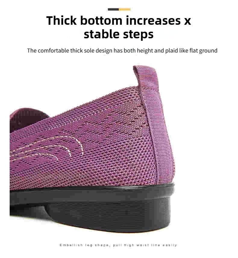 Chinese embroidery loafers women's shoes breathable mesh mom shoes traditional Chinese spring casual comfortable and lightweight