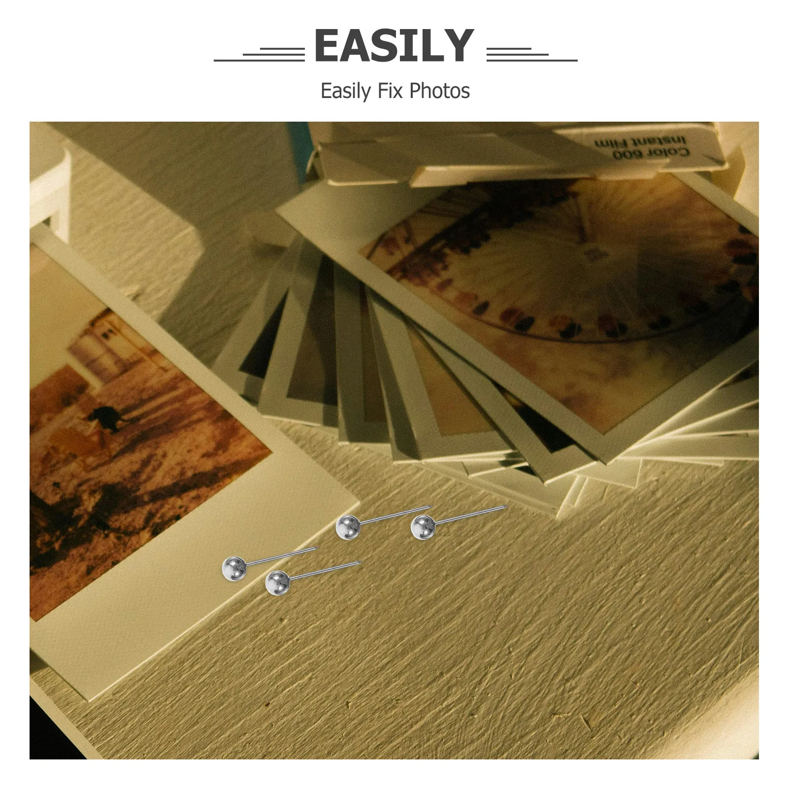 200개 전기도금 플라스틱 푸시핀, 여행 지도, 포스터, 사진, 달력, 코르크보드, 사무실, 가정용 원형 헤드 맵핀