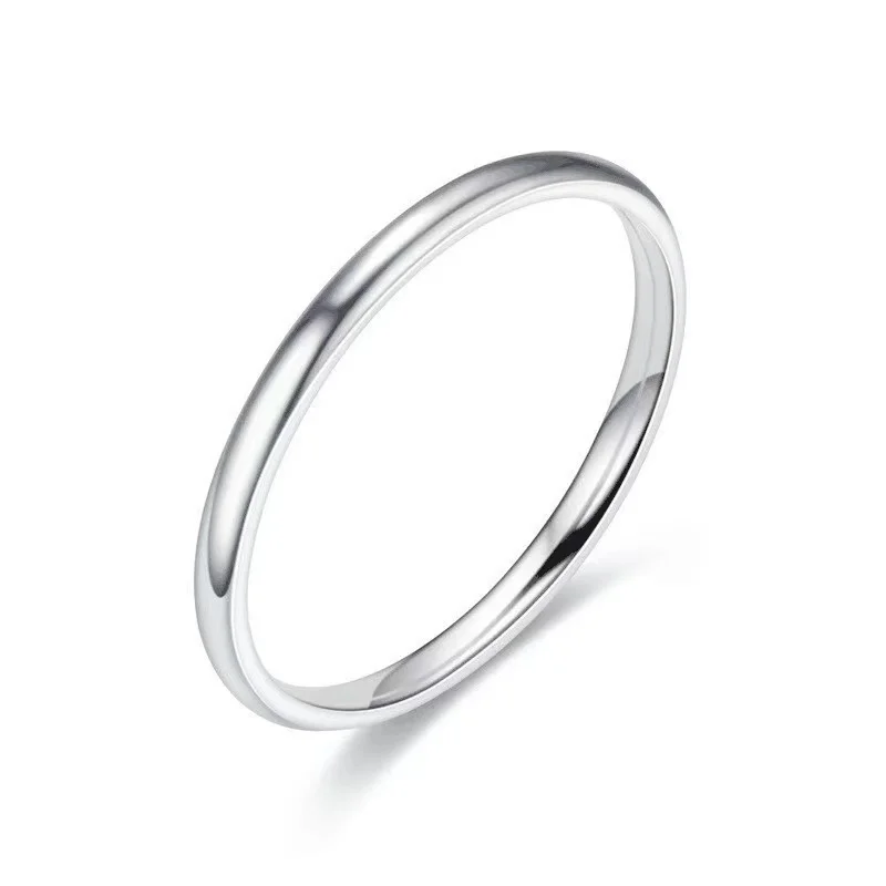Elegant Gold-Tone Stainless Steel Couple Rings - Timeless Wedding & Engagement Jewelry