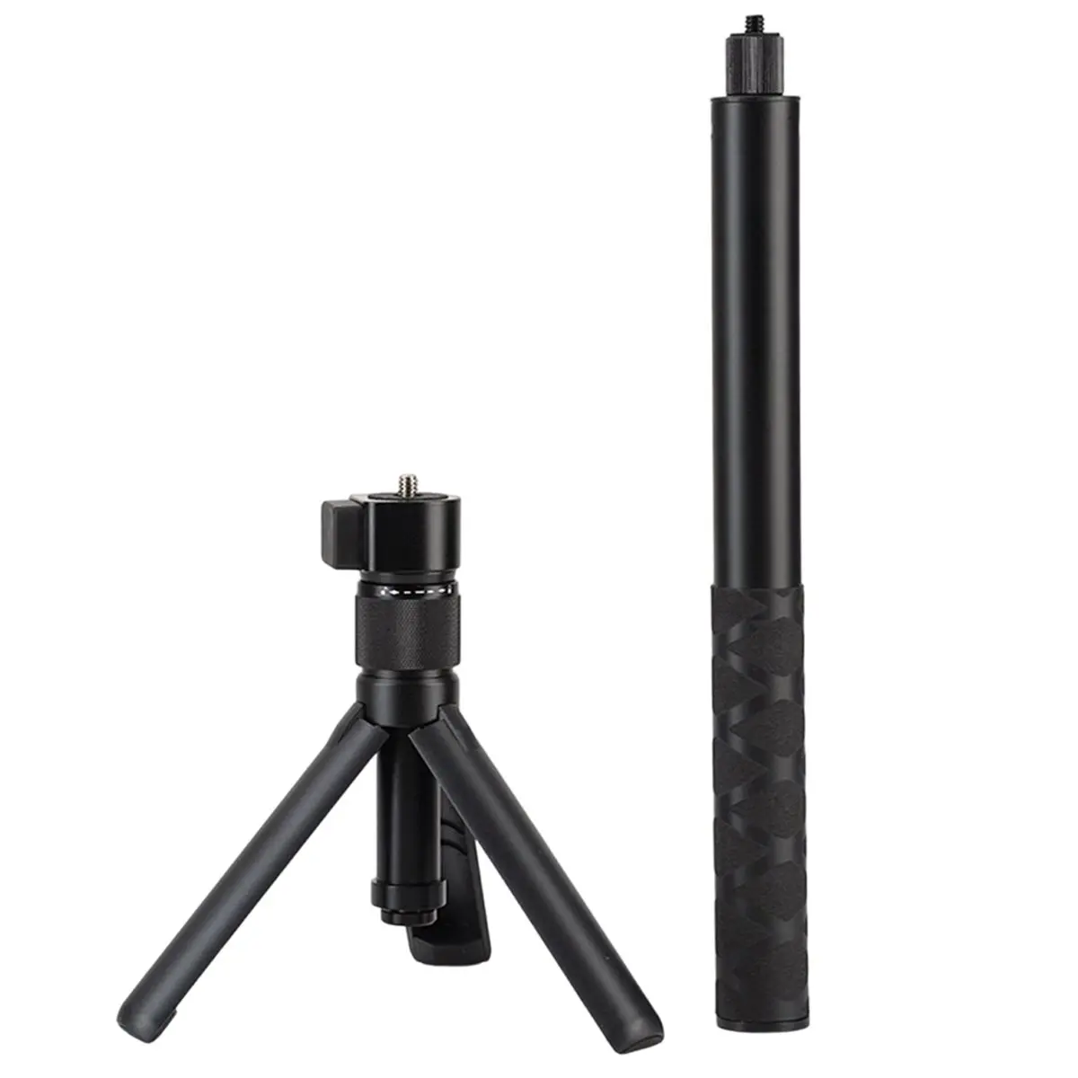 N05R 회전 핸들 삼각대 스탠드 스트레이트 풀 버전 (인스타360 X5 X4 에어 X3/ DJI 오즈모 360 액션 카메라 스탠드용)