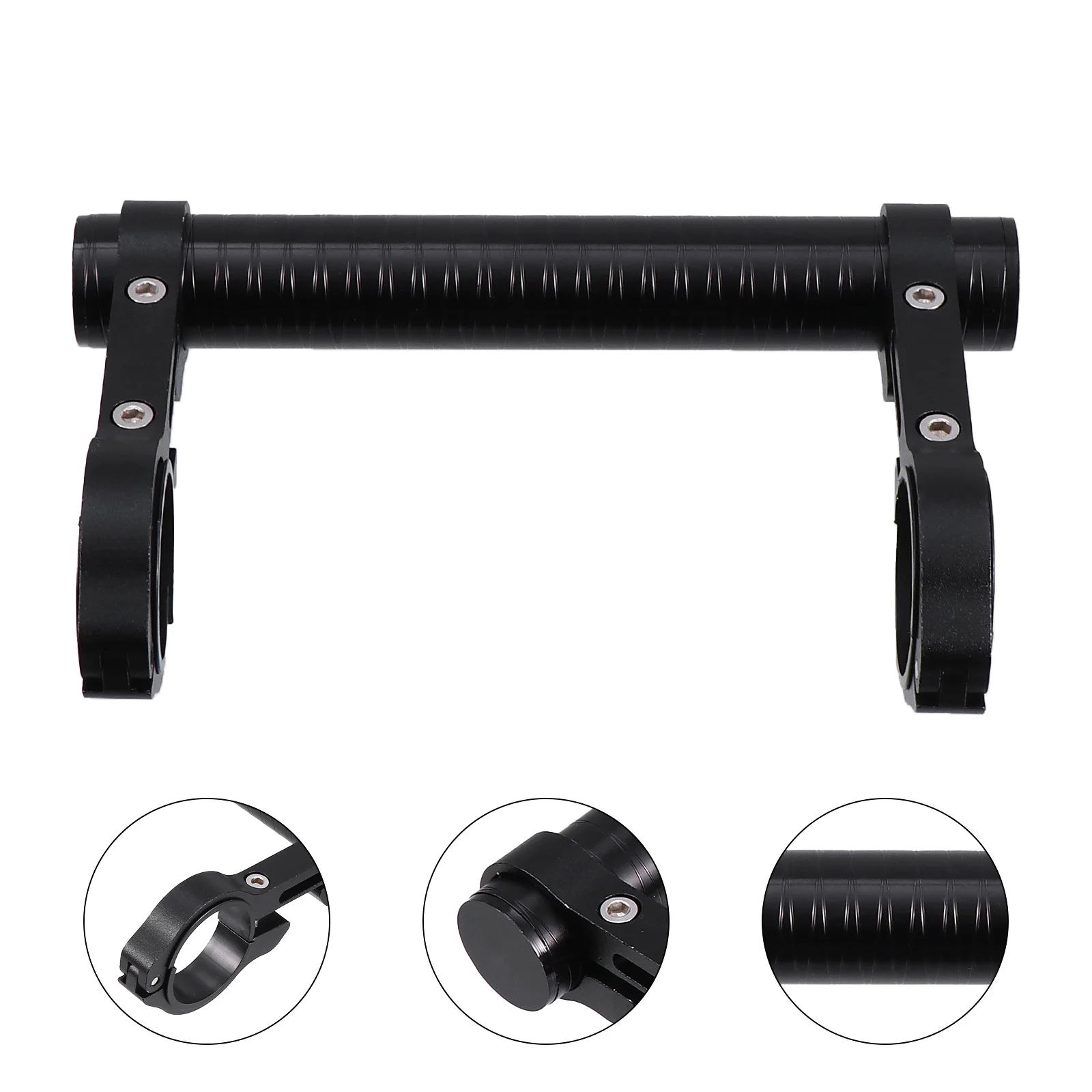 

Extension Frame Handlebar Mount Holder Extender for Bike Rack Bracket Stopwatch