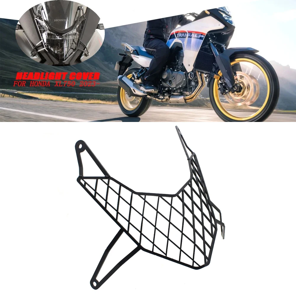 

Motorcycle Headlight Protector Guard Headlamp Grille Protection Cover For Honda XL750 XL 750 Transalp 2023 2024-