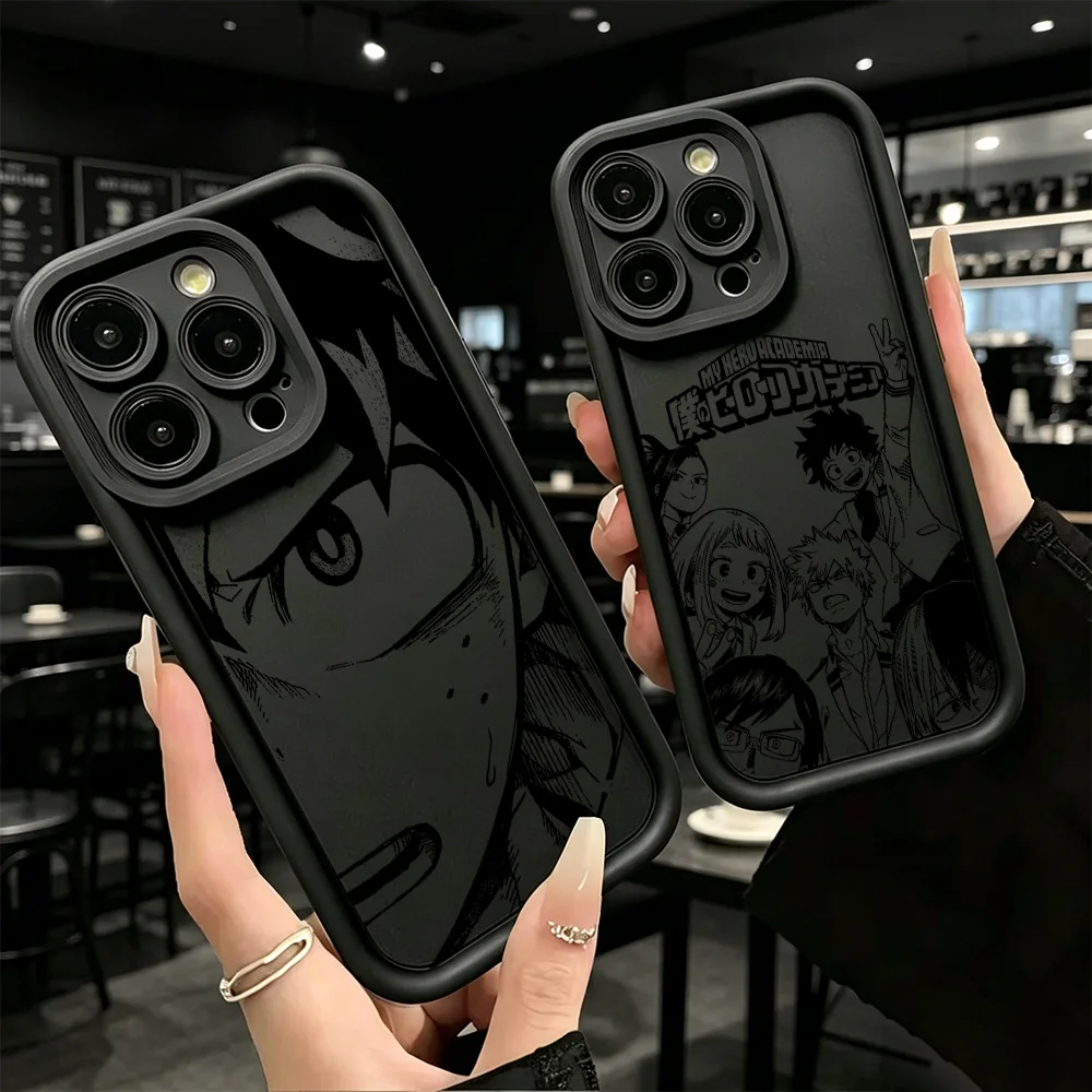My Hero Academia Soft Silicone TPU Phone Case Back Cover
