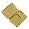 Unique Metal Mirror Cigarette Case Gold Retro Portable Pocket Cigaret Pack Cigarette Boxes Man Smoker Gift 4