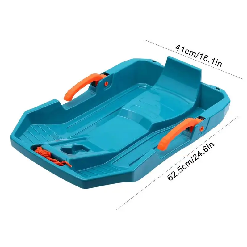 Snow Sled For Kids Sand Sleds For Dunes Beach Sled Snow Slider Toboggan Sand With Pull Rope Kids