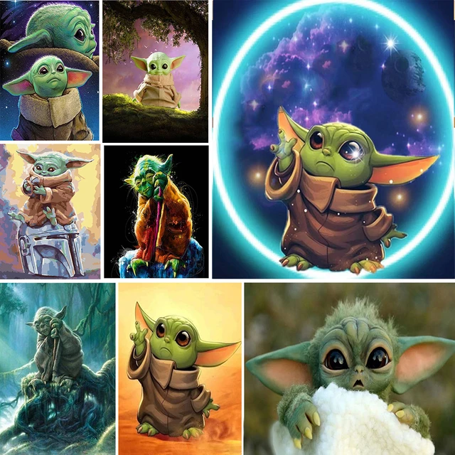 Disney Star Wars Yoda Paint by Number Kit