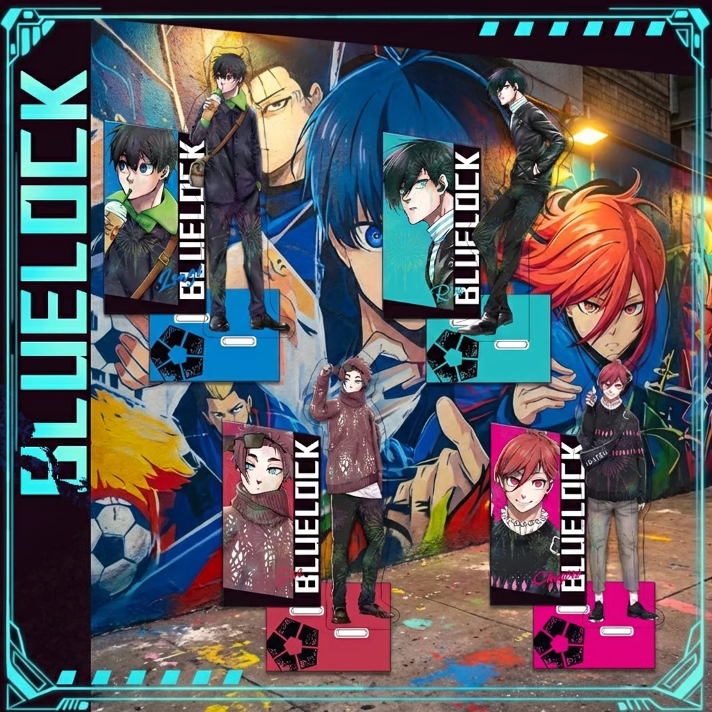 Blue Lock Layered Craft Firework Holographic Anime Merch