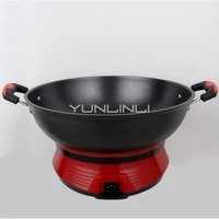 Steam Cooker Pot Household Cookware Cast Iron Electric Pot 220V 5L-6.5L Multi-function Electric Cooker 32cm Caliber 2