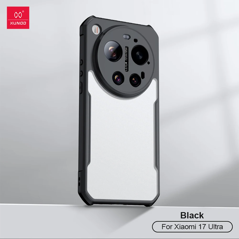 Xundd Airbag Anti-Drop Protection Case with Matte Transparent Back