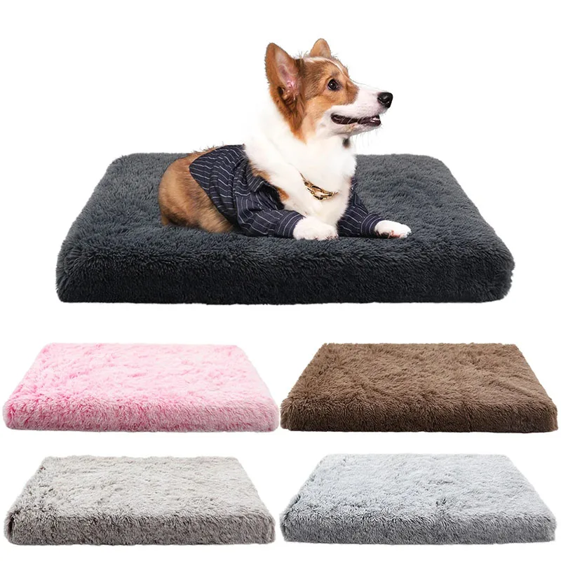 

Dog Bed Mats Vip Washable Large Plush Winter Thickened Warm Sleeping Cat Litter Pet Mat Non Slip Portable Dog Mat Pet Supplies