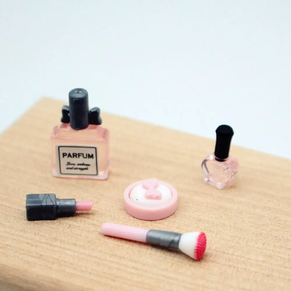 Kids Pretend Play Toys DIY 1/12 Dollhouse Mini Makeup Emulational Delicate Doll House Scene Accessories Photo Prop - 4