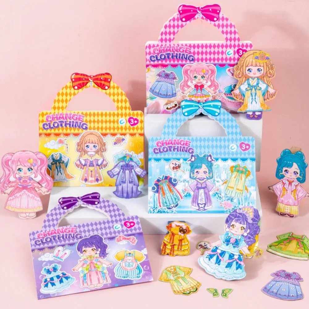 Cartoon Cartoon Sticker Book Three-Dimensional Paper Sticker Quiet Book Diy Cute Cartoon Quiet Book Color Cognitive