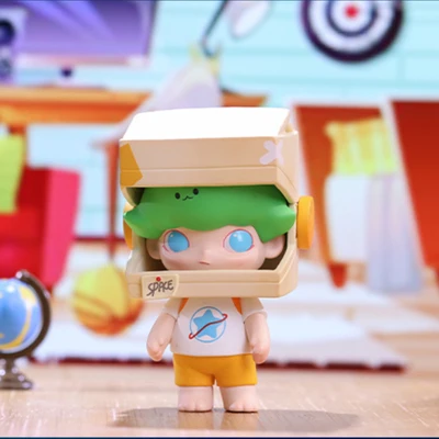 thumbnail image 1 of POP MART Dimoo Space Travel Binary Blind Box Toys Kawaii Anime Figura de acción Caixa Caja Sorpresa Caja Misteriosa Muñecas Regalo para Niñas, 1 of 5
