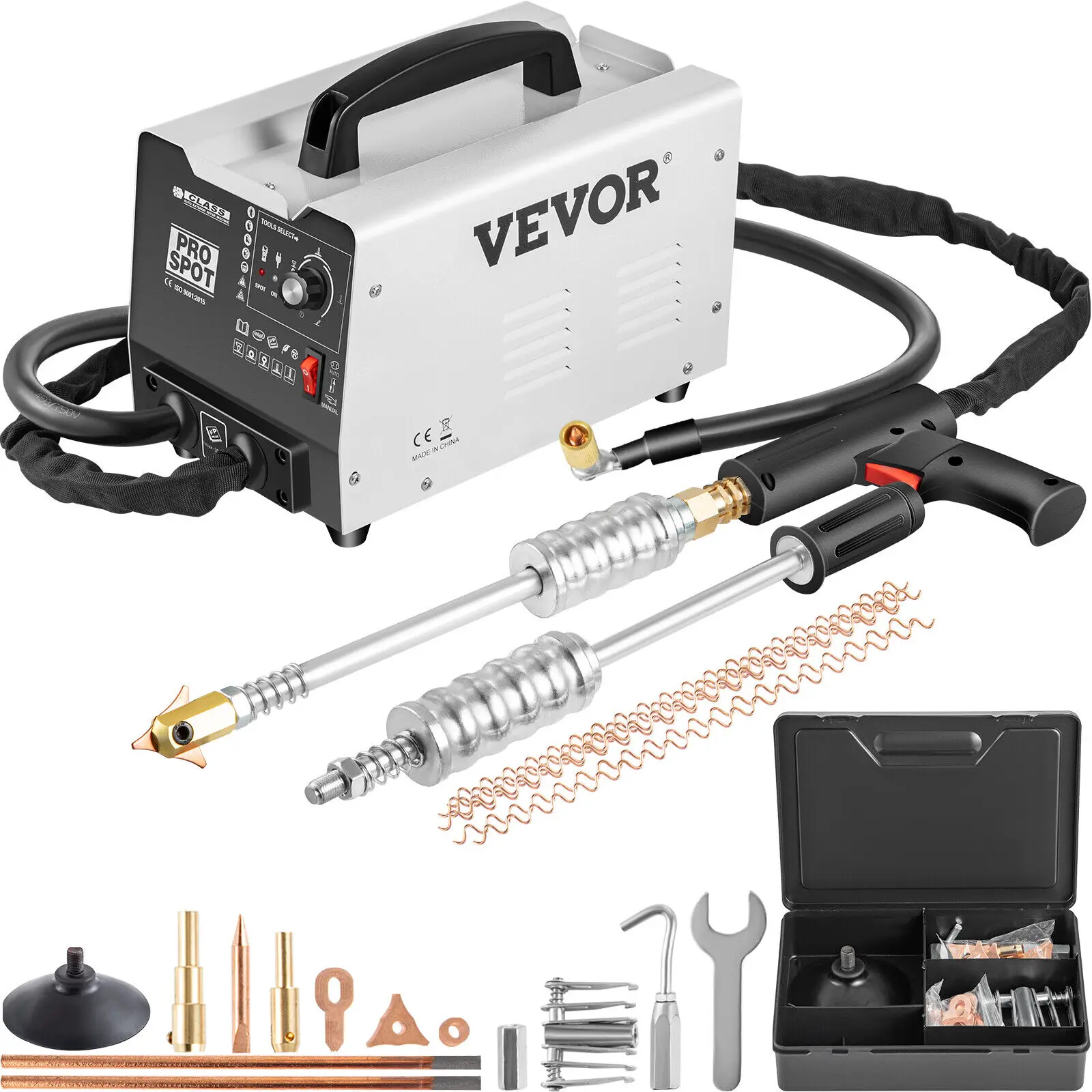 Vevor 3500A Spot Puller Dent Repair Machine Pannello Del Veicolo Spot Puller Dent Spotter 220V 110V Multispot Bonnet Riparazione Della Porta