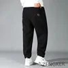 Men's plus size windproof pants winter warmth thick double-sided flannel casual sports pants 12xl 170kg 11XL 10XL cargo pants 3