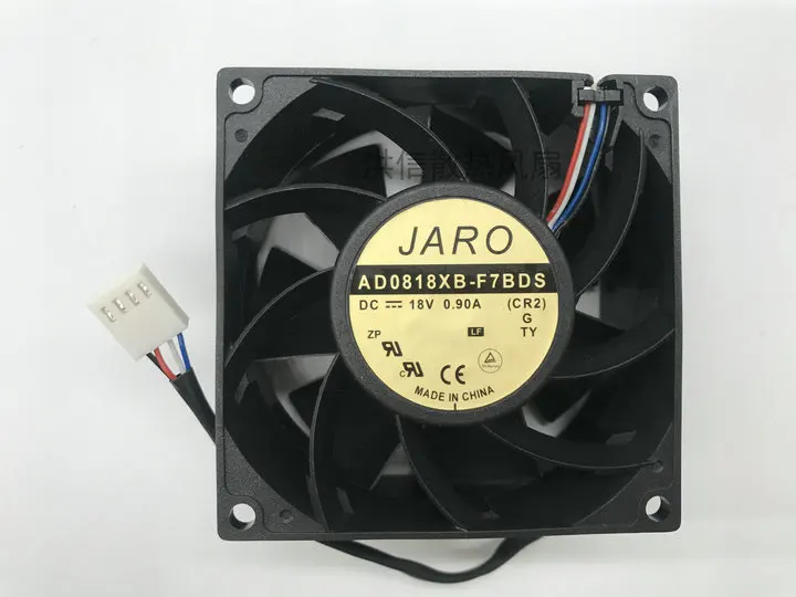 

Новый вентилятор охлаждения ЦП для ADDA 8038 AD0818XB-F7BDS DC18V 0.90A, охлаждающий вентилятор 80*80*38 мм