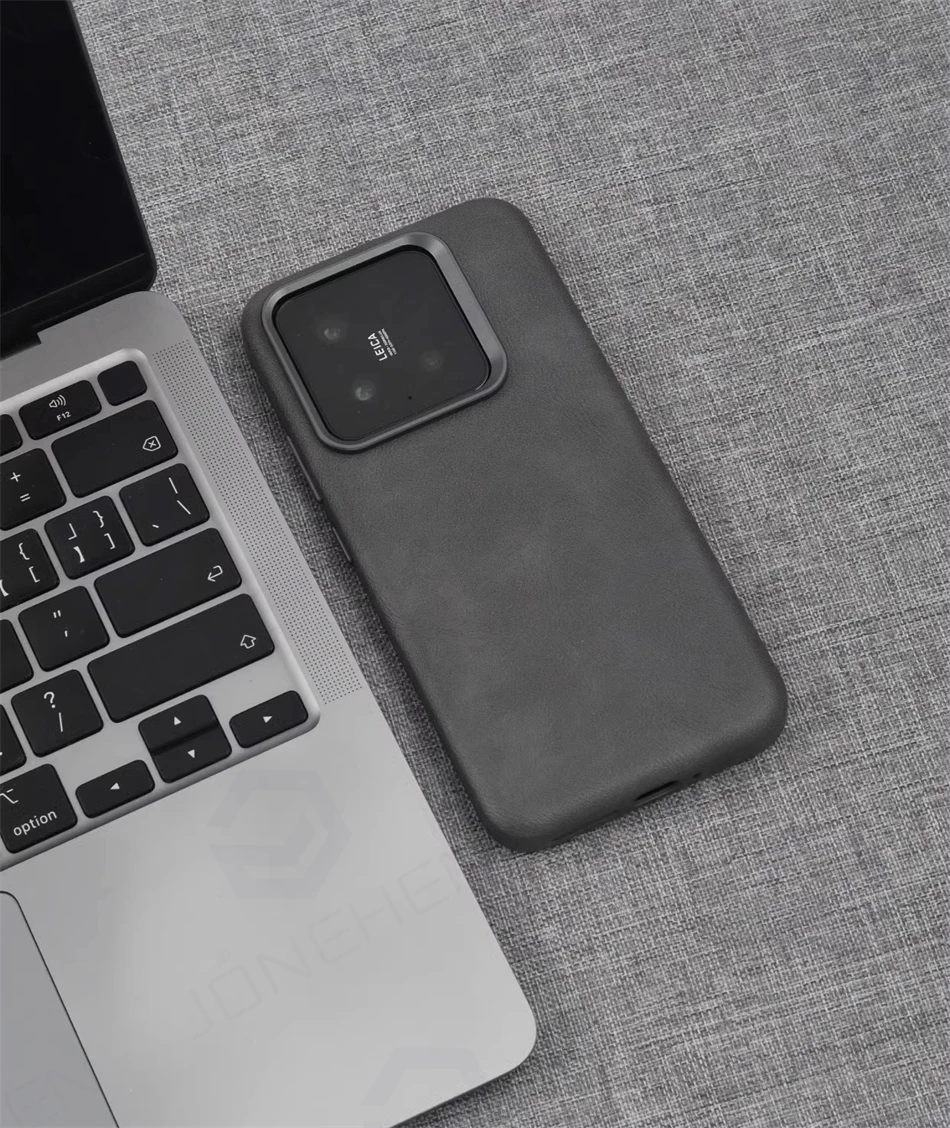 Premium Deluxe PU Leather Magnetic Case - Retro Business Shockproof Cover with Lens Protector
