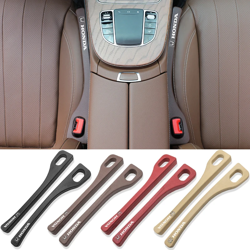 

Car Seat Gap Filler Side Seam Plug Strip Seat Gap Leak-proof for Honda Accord Odyssey Civic CRV Inspire Envix Crider HRV Vezel