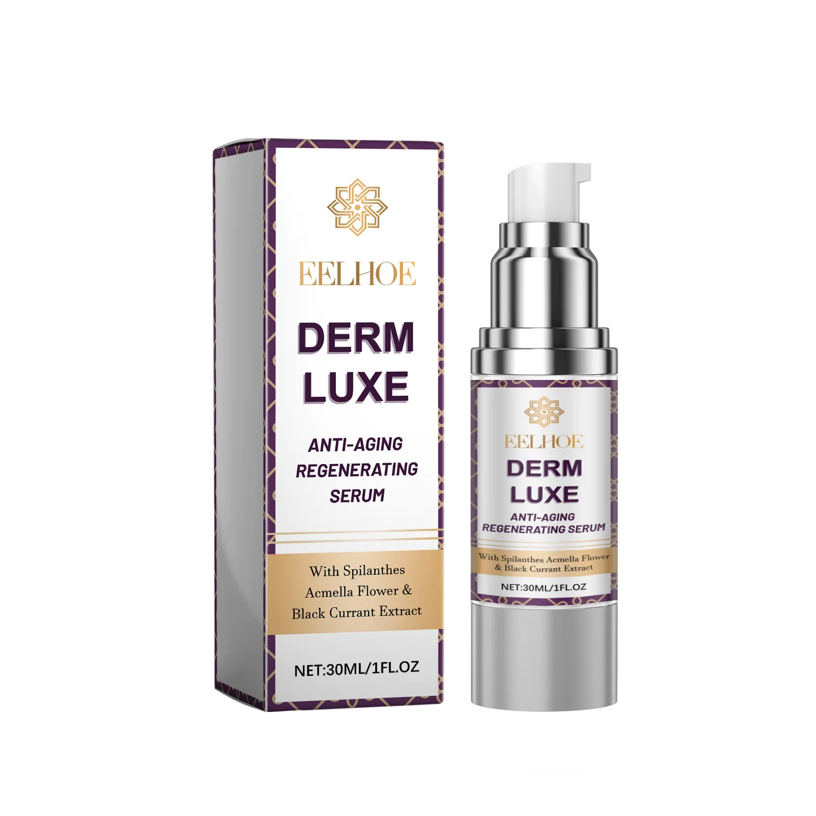 EELHOE Firming Face Serum Improve Elastic for Face Anti Aging Lines and Wrinkles Remover Moisturizing Facial Smooth Skin Serum 2