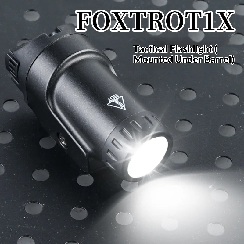 Universal Tactical Flashlight - 20mm Outdoor Infrared & White Light, Explosion-Proof Design