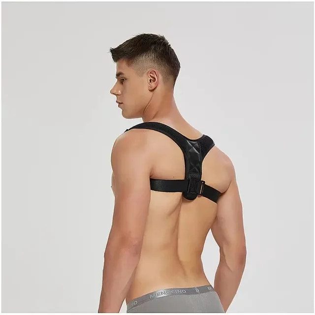 Adjustable Posture Corrector Back Support Brace for Men & Women Comfortable Invisible Wearable for Office Gym Outdoor Activities 3
