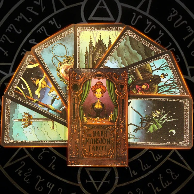 2022 New Arrive Interactive Desktop Tarot With Guidebook Table Game Deck Entertainment Playing Card Board Gift |