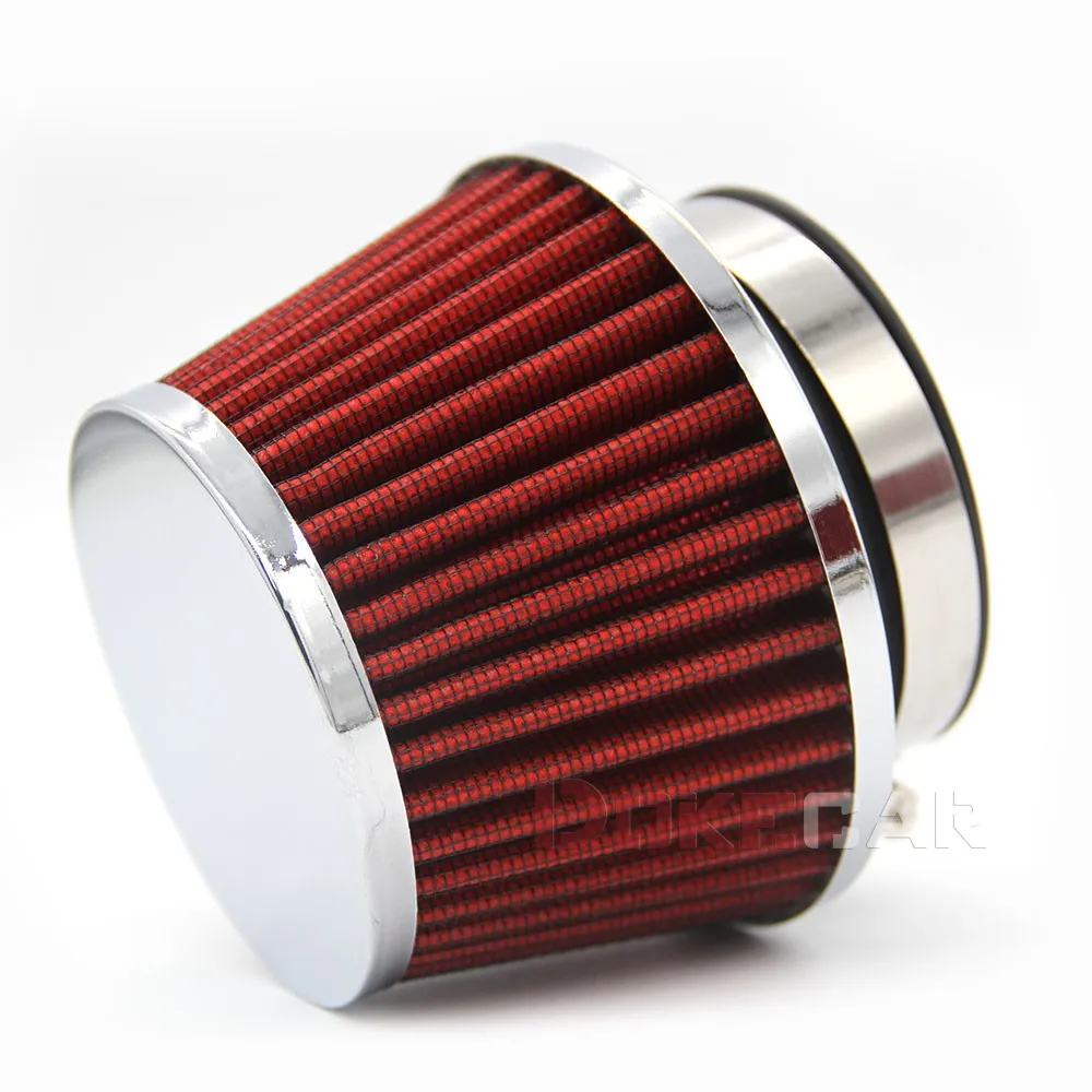 

76 мм Универсальный воздушный фильтр для мотоцикла скутера мотоцикла карбюратор воздухозаборная труба Грибовидная головка