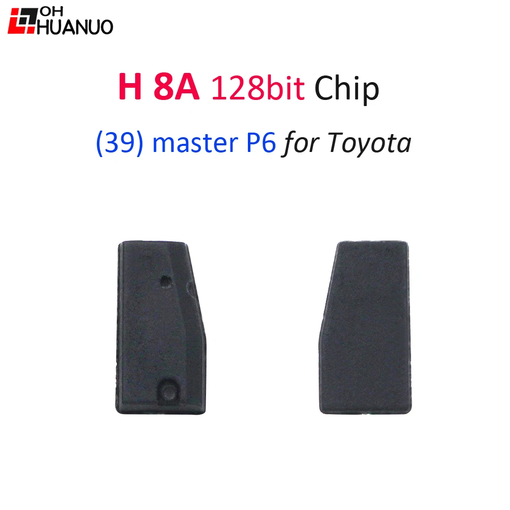 1 PC Blank Car Transponder 8A H Chip 128Bit (39) Master P6 Unlocked for Toyota Rav4 Camry Corolla Highlander Sienna 2013-2015