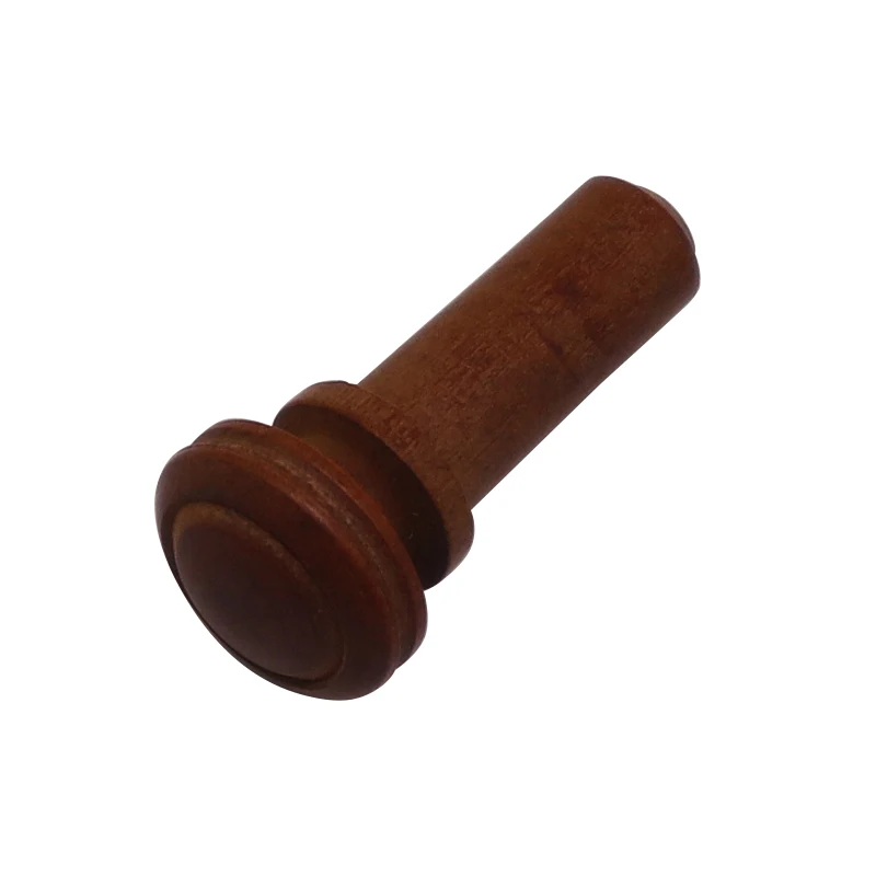 4/4-3/4 Brown Jujube Wood Violin Fine Tuner Tailpiece Big with Tail Rope Violin jujube board Pull the string board kit