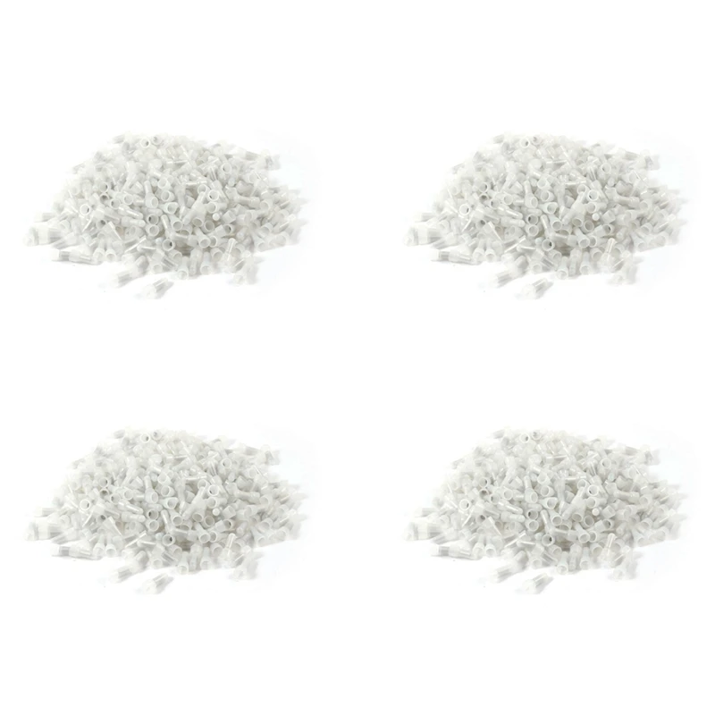 

1200 Pcs CE-1 Closed End Wire Connectors 22-18 Gauge Crimp Caps White