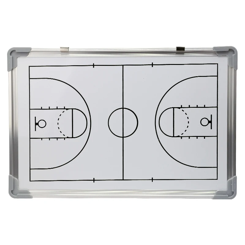 1 aluminum alloy frame magnetic basketball tactical board game training coach sand table command board