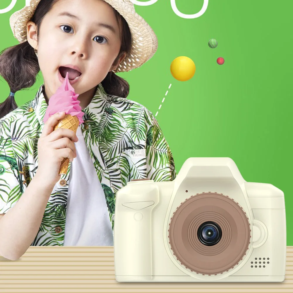 롱렌즈 용 카메라 1080P HD 2.4인치 IPS 화면 어린이 카메라 6세 7세 8세 9세 10세 남아 여아 생일 축제 선물