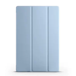 Premium PU Leather Stand Case - Soft Silicone Back Shell for OPPO Pad Mini 8.8 (Sky Blue)