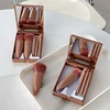 Mini 5 Makeup Brushes Multifunctional Makeup Brush With Mirror Powder Brush Eye Shadow Brush Blending Brush 2