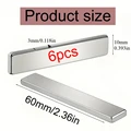 60x10x3mm-6pcs