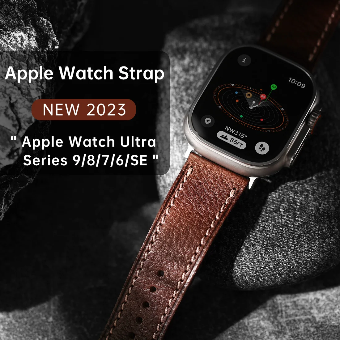 Luxury Leather Apple Watch Series  Luxury Leather Strap Apple Watch -  Luxury Leather - Aliexpress