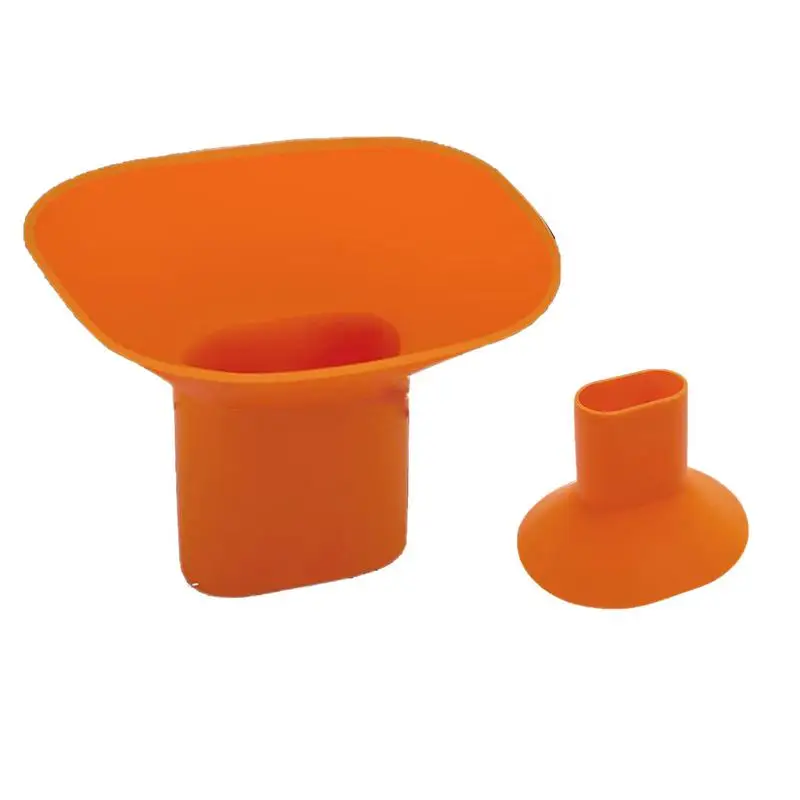 

Car Oil Change Funnel Silicone Oil Funnel With Wide Mouth Reusable Oil Change Draining Funnel For UTVs ATVs Motorcycles Cars