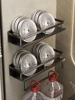 Bathroom Storage Rack Made Of Iron Non Perforated Wall Mounted Storage Rack Home Bathroom Storage Supplies 4