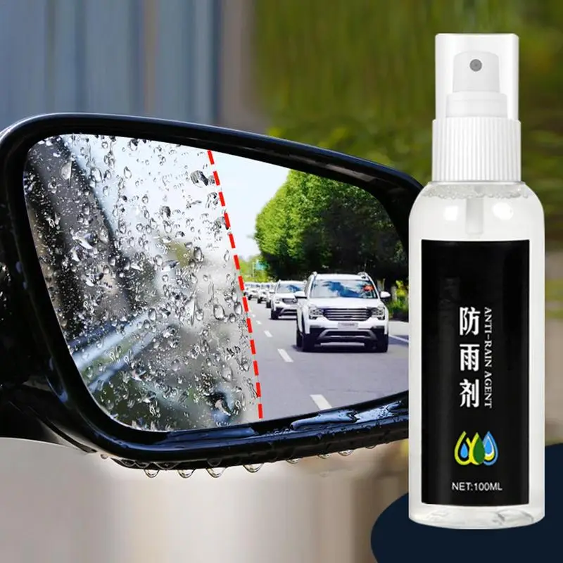 

Car Water Repellent Spray Anti Fog Spray Glass Anti Fog Coating Liquid Rainproof Glasses Defogging Car Auto Windshield Spray