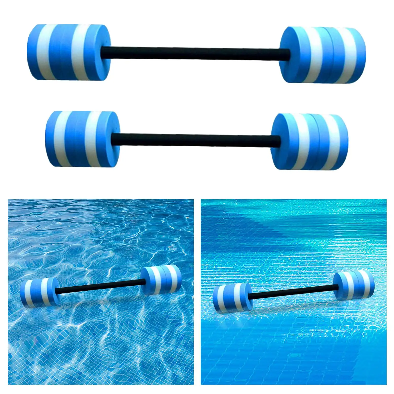 Water Weight Water Dumbbell for Pool Water Aerobics Workouts, Swimming Pool