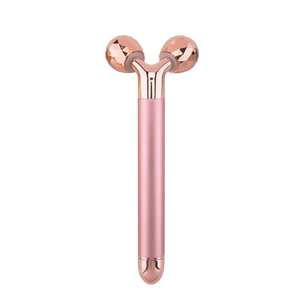 Massaggiatore viso in oro 24k per lifting e anti-rughe_voghion.com