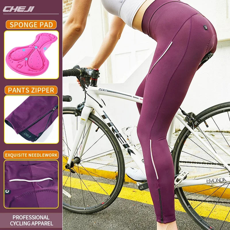 Cycling Pants Women's Short & Long & 3/4 Bike Sports Pants Mountain Road Bike for Women Spandex
