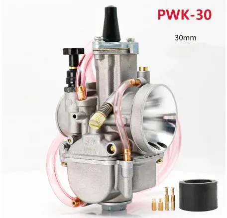 High-Performance Universal Motorcycle Carburetor with Power Jet