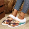 Owl House Slippers for Woman, Soft Memory Foam Womens Slippers Indoor/Outdoor, Comfy Fuzzy Slippers for Woman,Rubber Non-Slip 4