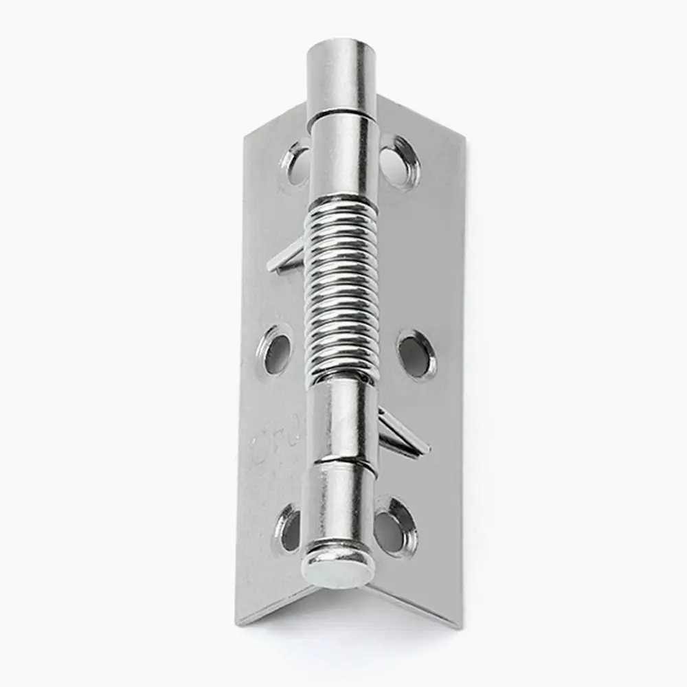 1Pc Door Hinges Cross Hinge Automatic Rebound Cabinet Cupboard Door Hinges For Folding Window with Spring Furniture Hardware